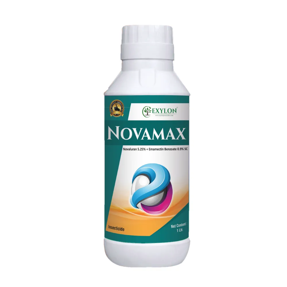  Novamax Novaluron 5.25% + Emamectin Benzoate 0.9% SC Insecticide, Dual-Action Pest Control Solution