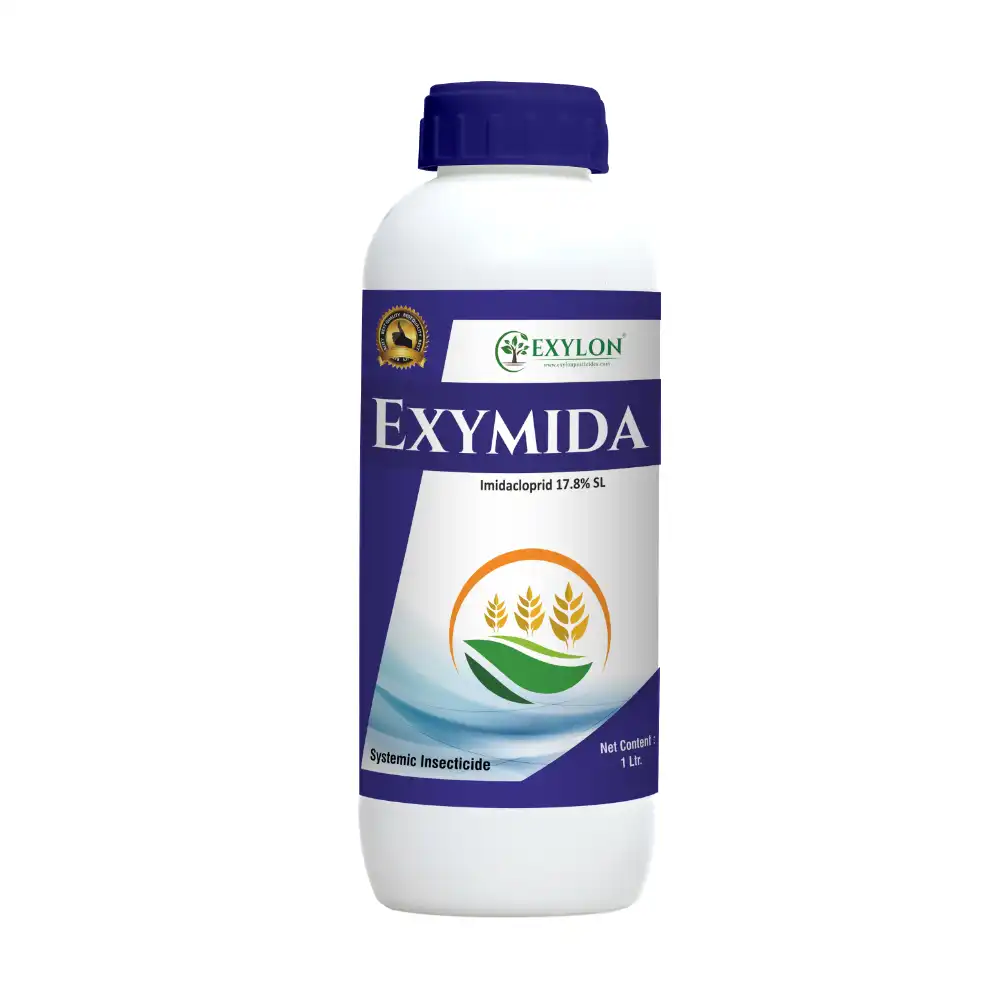  Exymida Imidacloprid 17.8% SL Insecticide, Efficient For Sucking Pests Control Solution In Crops