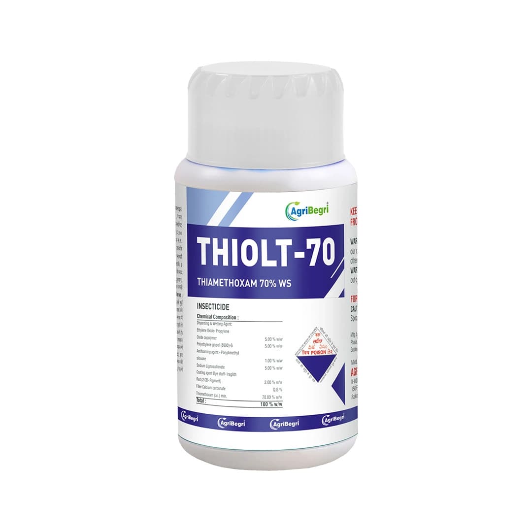 Thiolt 70 - Thiamethoxam 70% WS Powder Insecticide, Systemic Insecticide with Broad-Spectrum Protection